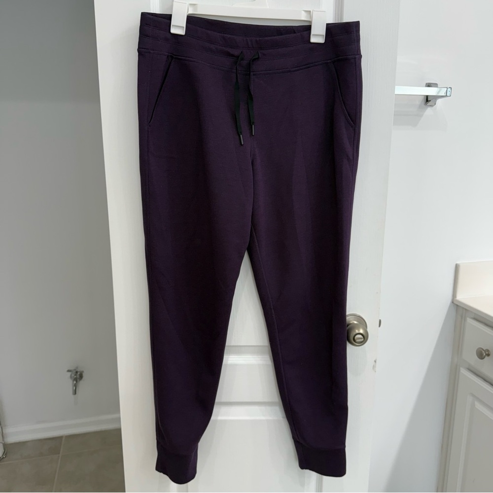 32 Degrees Heat Women’s Large Dark Purple Jogger Pants